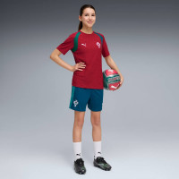 PUMA Portugal Trainingsbroekje 2026-2028 Kids Blauwgroen Wit
