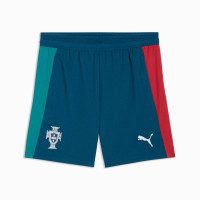 PUMA Portugal Trainingsbroekje 2026-2028 Kids Blauwgroen Wit