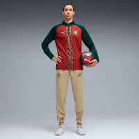 PUMA Morocco Pre-Match Training sweater 1/4 Zip 2026-2028 Red Green White