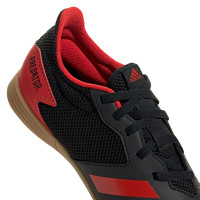 adidas PREDATOR 20.4 Sala Zaalvoetbalschoenen (IN) Kids Zwart Rood Zwart