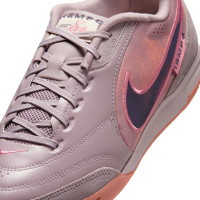 Nike Tiempo Streetgato Straatvoetbalschoenen Lichtpaars Paars Roze