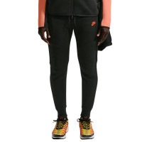 Nike Tech Fleece Sportswear Joggingbroek Zwart Felrood