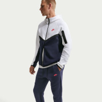 Nike Tech Fleece Sportswear Trainingspak Wit Donkerblauw Rood