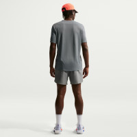 Nike Miler UV Training Shirt Dark Grey Silver