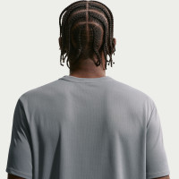 Nike Miler UV Training Shirt Dark Grey Silver