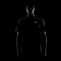 Nike Miler UV Training Shirt Dark Grey Silver