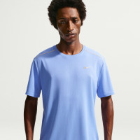 Nike Miler UV Trainingsshirt Blauw Zilver