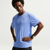 Nike Miler UV Trainingsset Blauw Zilver