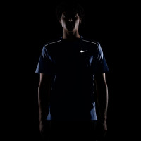 Nike Miler UV Trainingsset Blauw Zilver