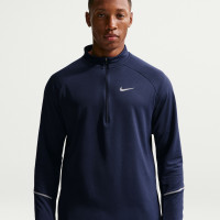 Nike Miler UV Training sweater 1/4-Zip Dark Blue Silver