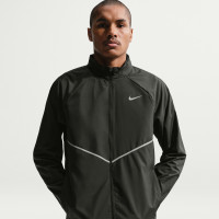 Nike Miler UV Repel Stride Training Jacket Black Silver