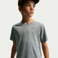 Nike Miler Trainingsset Kids Donkergrijs Zilver