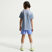 Nike Miler Training Short Kids Blue Dark Blue Silver