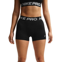 Nike Pro 365 Mid-Rise Sports Shorts (8cm) Women's Black White