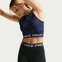 Nike Pro 365 Mid-Rise Women's Sports Shorts (13cm) Black White