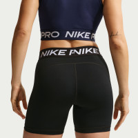 Nike Pro 365 Mid-Rise Women's Sports Shorts (13cm) Black White