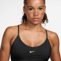 Nike Pro Seamless Sportbeha Dames Zwart Wit