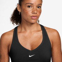 Nike Pro Seamless Tanktop Dames Zwart Wit