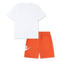 Nike Club Summer Set Preschoolers White Orange