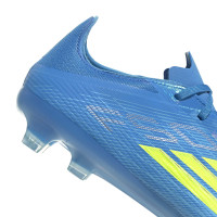 adidas F50 Pro Gras Voetbalschoenen (FG) Blauw Neongeel