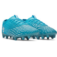 Under Armour Magnetico Select 5 Grass Football Boots (FG) Azure White