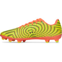 Under Armour Shadow Select 4 Grass Football Boots (FG) Orange Yellow Black