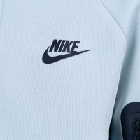 Nike Tech Fleece Sportswear Vest Kids Lichtblauw Blauw Zwart