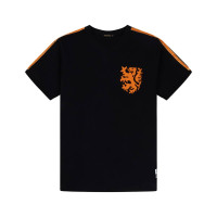 Cruyff World Cup T-Shirt Black Orange