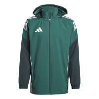 adidas Tiro 25 Competition Allweather Jacket Dark Green