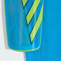 adidas Tiro League Shin Guards Blue Neon Yellow