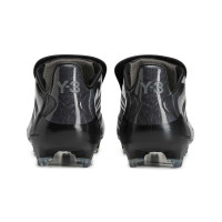 adidas F50 Tunit Y-3 Elite Gras Football Boots (FG) Black Silver Grey