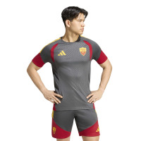 adidas AS Roma Training Set 2026-2027 Dark Grey Red Orange