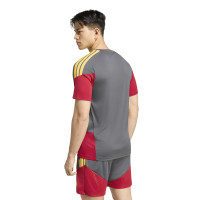 adidas AS Roma Training Set 2026-2027 Dark Grey Red Orange