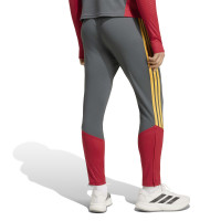 adidas AS Roma Training pants 2026-2027 Dark Grey Red Orange