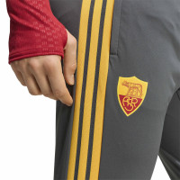 adidas AS Roma Training pants 2026-2027 Dark Grey Red Orange