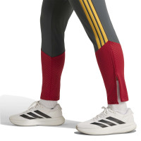 adidas AS Roma Training pants 2026-2027 Dark Grey Red Orange