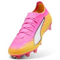PUMA Ultra 6 Pro Gras / Kunstgras Voetbalschoenen (MG) Felroze Blauw Geel