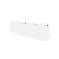 PUMA Crew Sportsokken 12-Pack Wit Zwart