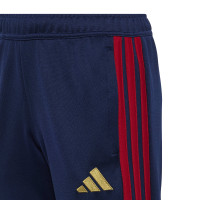 adidas Bayern München Trainingspak Full-Zip 2026-2027 Kids Donkerblauw Rood Goud