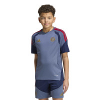 adidas Bayern München Trainingsshirt 2026-2027 Kids Donkerblauw Rood Goud