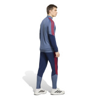 adidas Bayern Munich Full-Zip Tracksuit 2026-2027 Dark Blue Red Gold