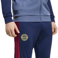 adidas Bayern Munich Full-Zip Tracksuit 2026-2027 Dark Blue Red Gold