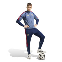 adidas Bayern Munich Full-Zip Tracksuit 2026-2027 Dark Blue Red Gold