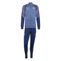 adidas Bayern Munich Full-Zip Tracksuit 2026-2027 Dark Blue Red Gold