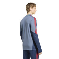 adidas Bayern Munich Training sweater 1/4-Zip 2026-2027 Dark Blue Red Gold