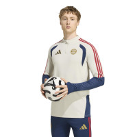 adidas Bayern München Trainingspak 1/4-Zip 2026-2027 Beige Donkerblauw Rood Goud