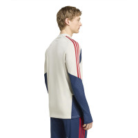 adidas Bayern München Trainingspak 1/4-Zip 2026-2027 Beige Donkerblauw Rood Goud