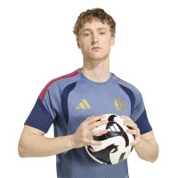 adidas Bayern Munich Training Shirt 2026-2027 Dark Blue Red Gold
