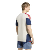 adidas Bayern Munich Training Set 2026-2027 Beige Dark Blue Red Gold