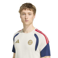 adidas Bayern Munich Training Set 2026-2027 Beige Dark Blue Red Gold